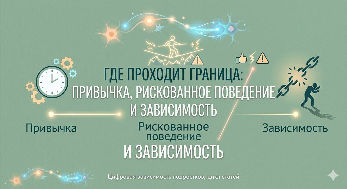Ремиссия: где проходит граница: привычка, рискованное поведение и зависимость